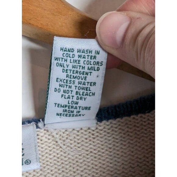 National Wildlife Cardigan Sweater XL Floral Embroidered Cottagecore Grandma Zip - Picture 7 of 11